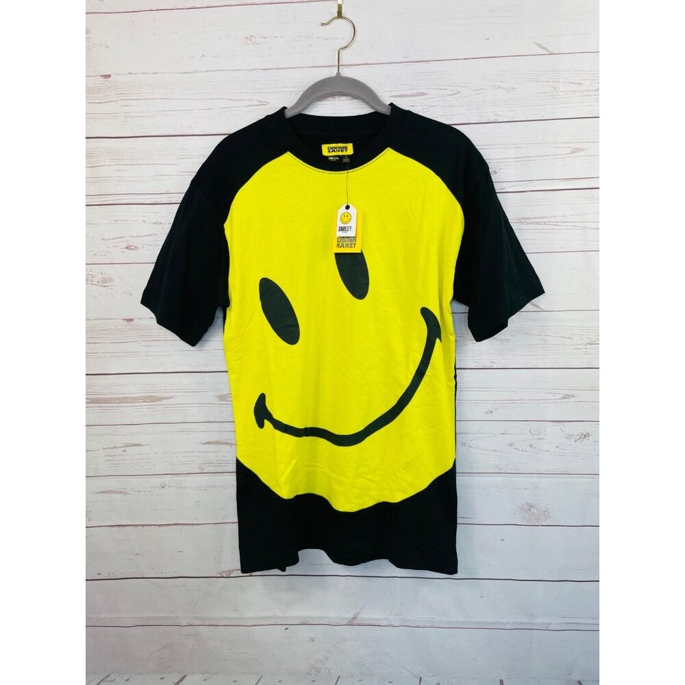 Raf Simons RAF Chinatown Market Big Smiley T-Shirt NWT Small